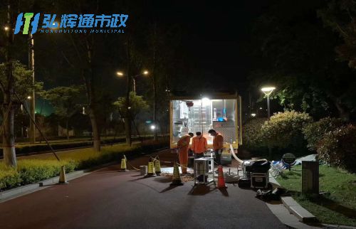 苏州高新区镇湖管道光固化修复